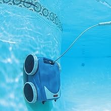 wall climbing automatic pool cleaner inground